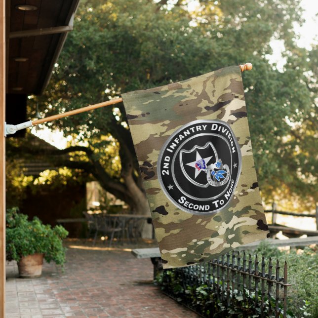 2nd Infantry Division  House Flag (In SItu)