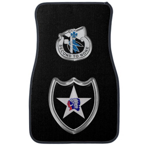 2nd Infantry Division Iconic 2ID Car Floor Mat