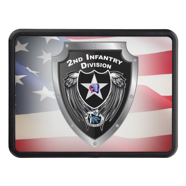 2nd Infantry Division “Indianhead Division”  Hitch Cover (Front)