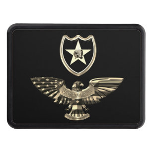 2nd Infantry Division “Indianhead Division” Hitch Cover