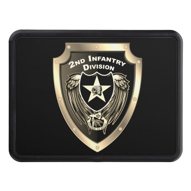  2nd Infantry Division “Indianhead Division”  Hitch Cover (Front)