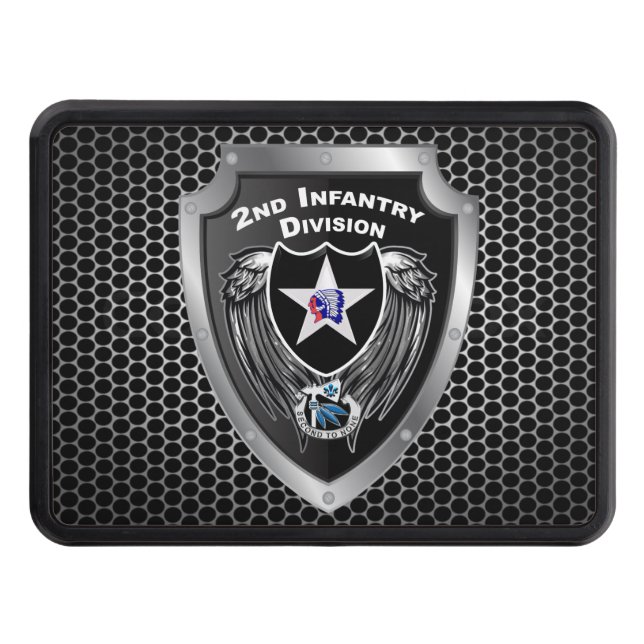 2nd Infantry Division “Indianhead Division”  Hitch Cover (Front)