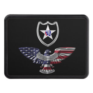 2nd Infantry Division “Indianhead Division” Hitch  Hitch Cover