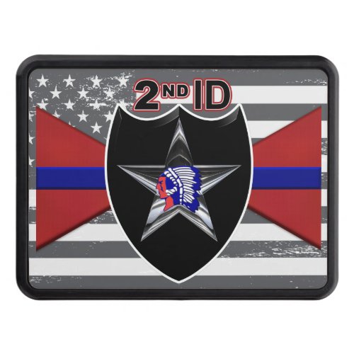 2nd Infantry Division Indianhead Division Hitch  Hitch Cover