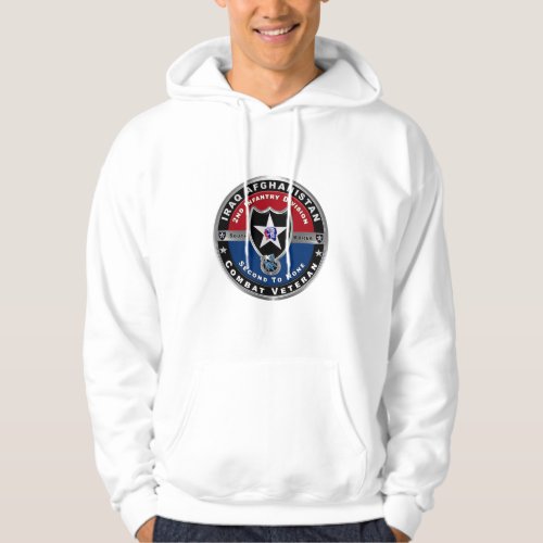 2nd Infantry Division Iraq Afghanistan Hoodie