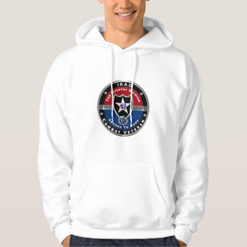 2nd Infantry Division IRAQ Veteran Hoodie