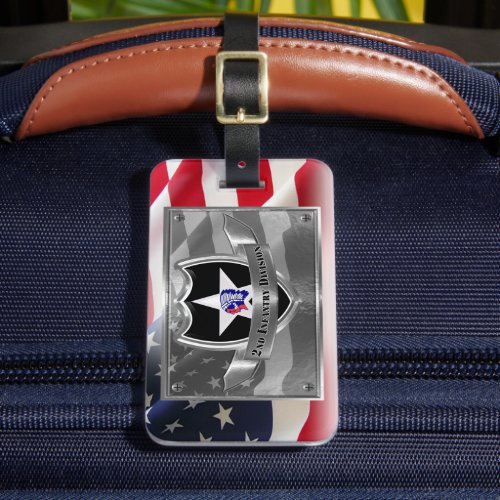 2nd Infantry Division  Luggage Tag