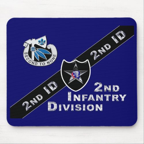 2nd Infantry Division  Mouse Pad