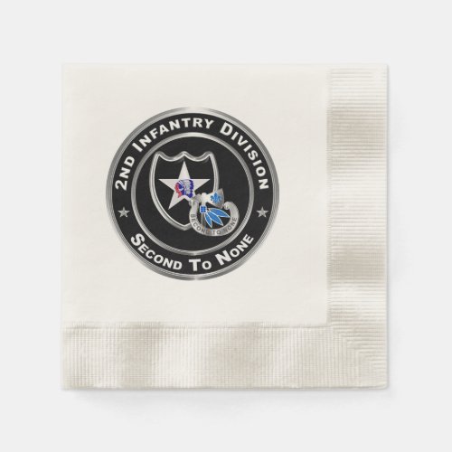 2nd Infantry Division  Napkins