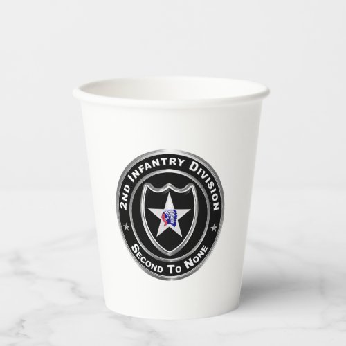 2nd Infantry Division  Paper Cups