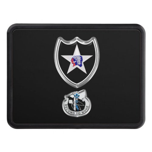 2nd Infantry Division Patch Hitch Cover