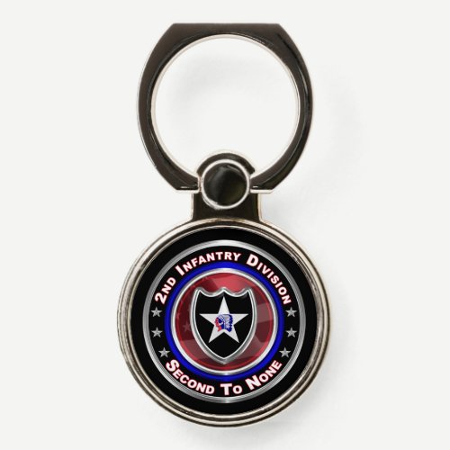 2nd Infantry Division Phone Ring Stand
