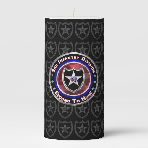 2nd Infantry Division  Pillar Candle