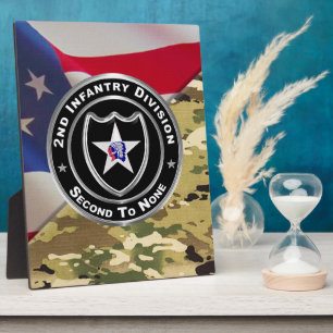 2nd Infantry Division Plaque