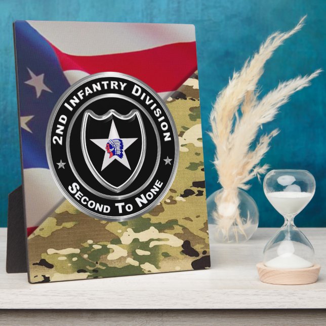 2nd Infantry Division Plaque (Side)