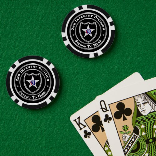2nd Infantry Division  Poker Chips