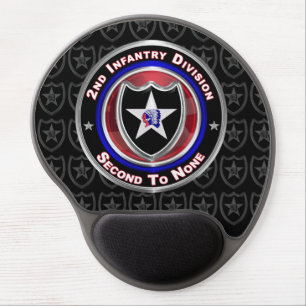 2nd Infantry Division “Second To None” Gel Mouse Pad