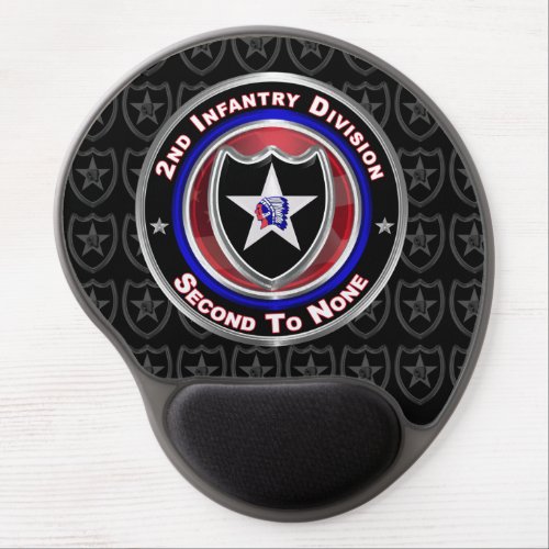 2nd Infantry Division Second To None Gel Mouse Pad