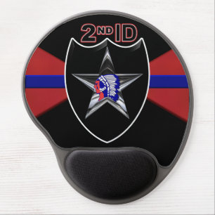 2nd Infantry Division “Second To None”  Gel Mouse Pad