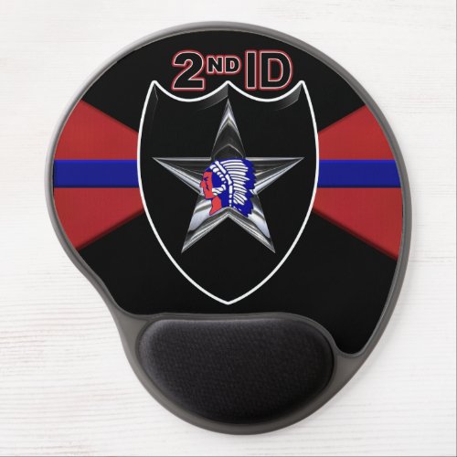 2nd Infantry Division Second To None  Gel Mouse Pad