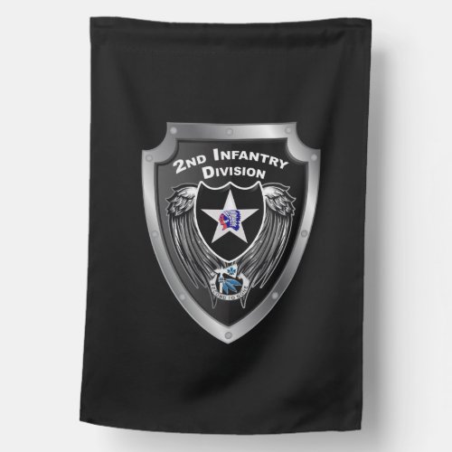 2nd Infantry Division âœSecond To Noneâ  House Flag