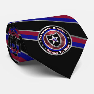 2nd Infantry Division “Second To None” Neck Tie