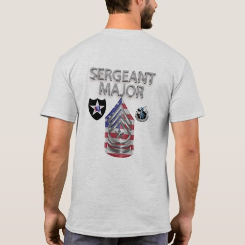 2nd Infantry Division Sergeant Major T_Shirt