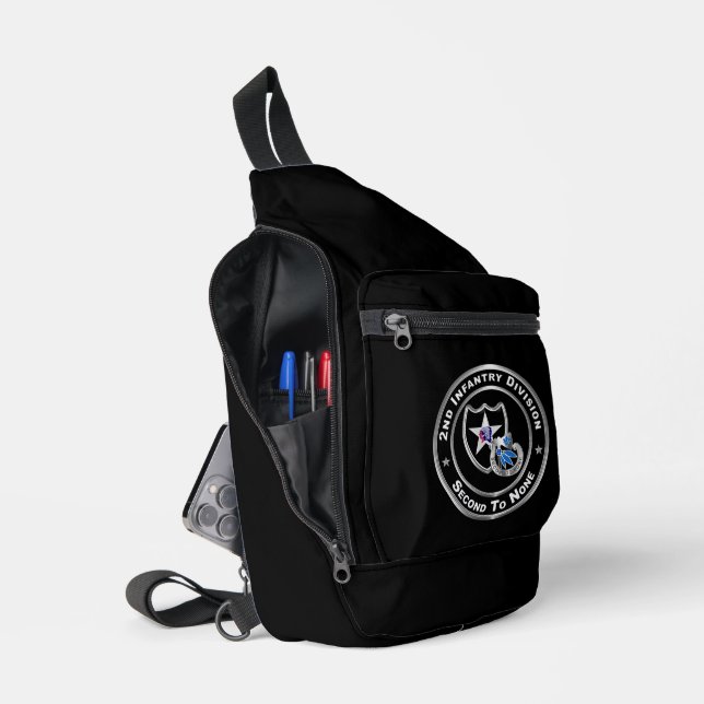 2nd Infantry Division Sling Bag (Open)