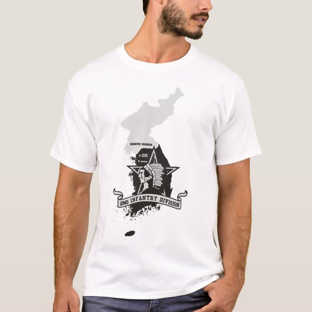 2nd Infantry Division South Korea T-Shirt (Front)