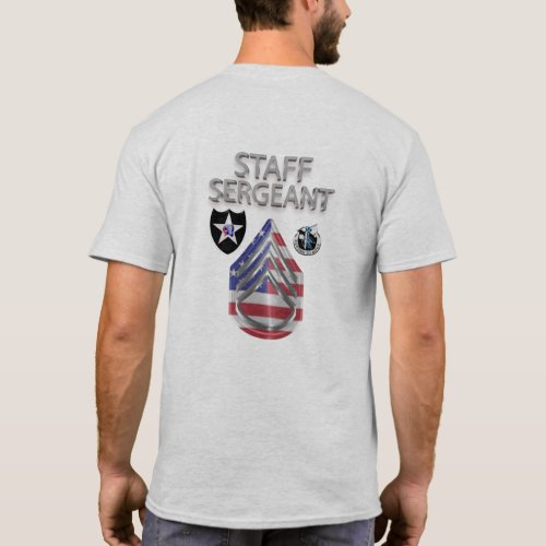 2nd Infantry Division Staff Sergeant T_Shirt