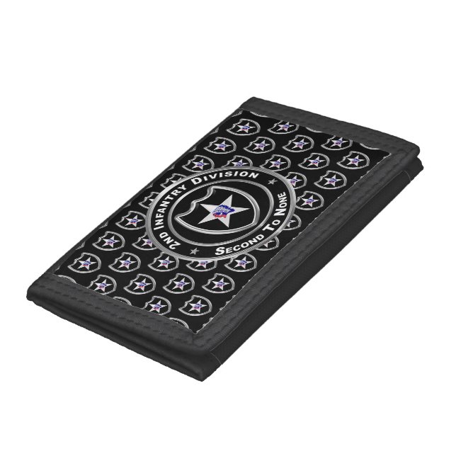 2nd Infantry Division  Trifold Wallet (Bottom)