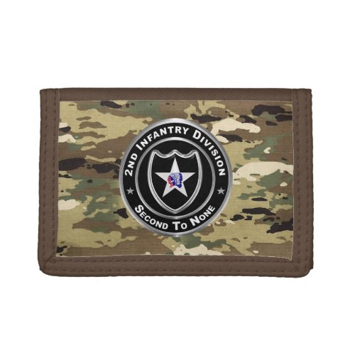 2nd Infantry Division  Trifold Wallet
