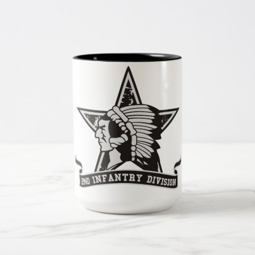 2nd Infantry Division Two_Tone Coffee Mug