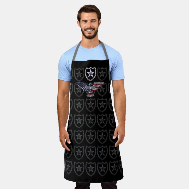 2nd Infantry Division Veteran Apron (Worn)