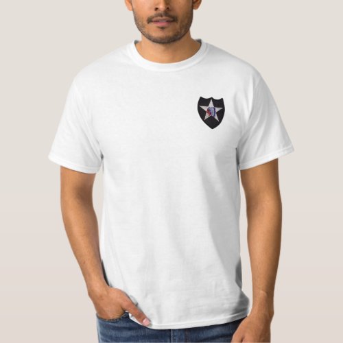 2nd infantry division vets patch t shirt