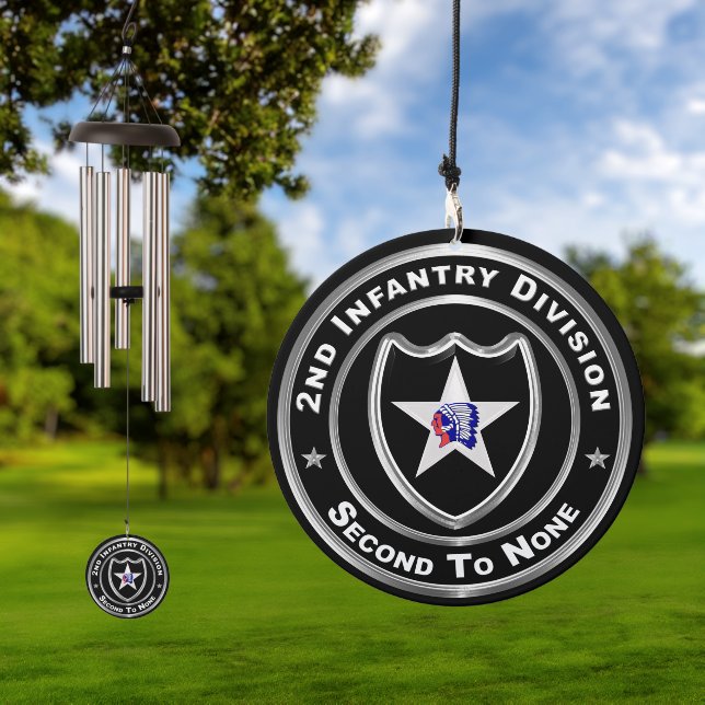 2nd Infantry Division  Wind Chime (Outdoor)