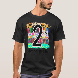 2nd Is For 2nd Grade Teacher First Day Of School V T-Shirt