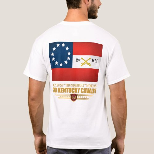 2nd Kentucky Cavalry CSA T_Shirt