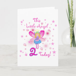 2nd Little Angel Birthday T-shirts and Gifts Card