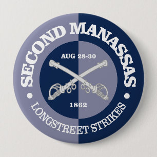 2nd Manassas (B&G) Button