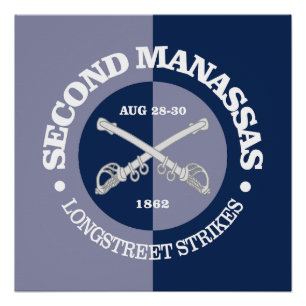 2nd Manassas (B&G) Poster