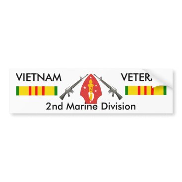 2nd Marine Div bumper sticker 2nd Marine Div bumper sticker