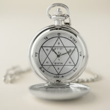2nd Mars Pentacle (For Healing) Pocket Watch