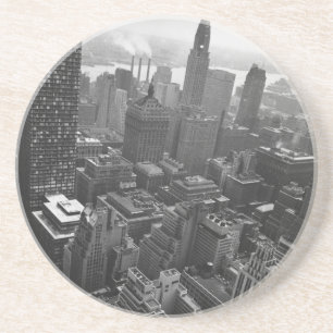 2nd May 1961: The Chrysler building in New York Drink Coaster