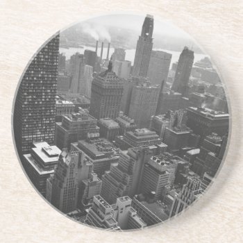 2nd May 1961:  The Chrysler Building In New York Drink Coaster by iconicnewyork at Zazzle