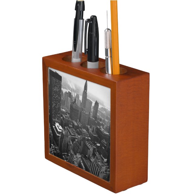 2nd May 1961:  The Chrysler building in New York Pencil Holder (In Situ)