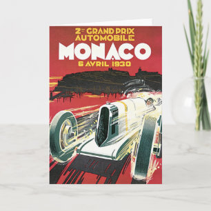 2nd Monaco Grand Prix Card