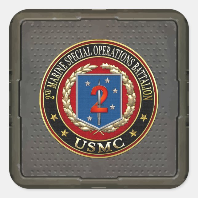 2nd MSOB [3D] Square Sticker (Front)