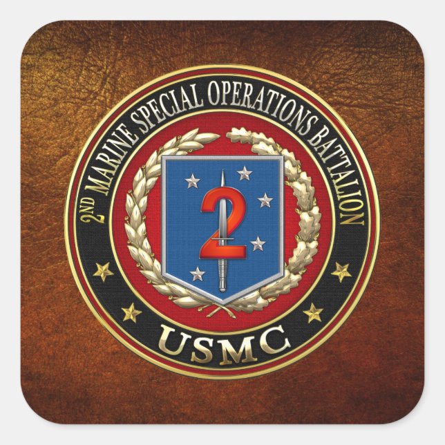 2nd MSOB [3D] Square Sticker (Front)