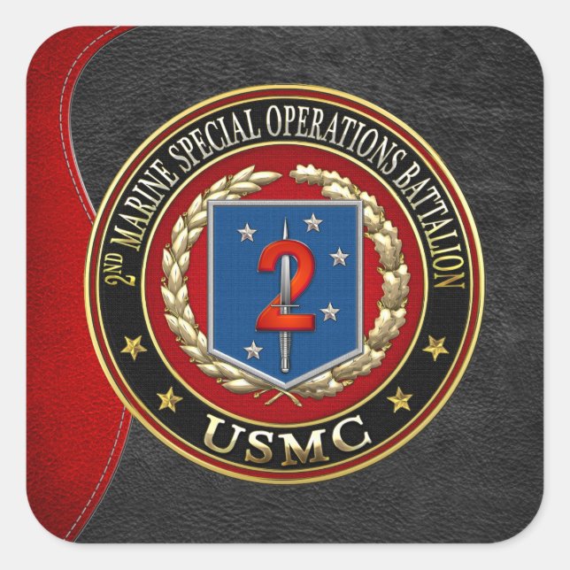 2nd MSOB [3D] Square Sticker (Front)